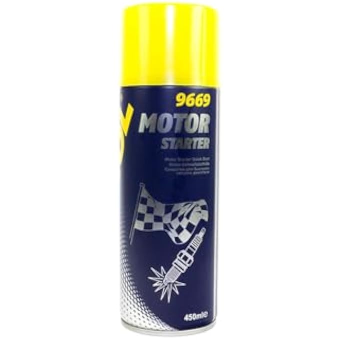 MANNOL 9669 COLD ENGINE STARTER JUMP SPRAY, 450ML - Image 1